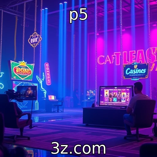 p5 - Aumento de streamers focados em conteúdo de cassino